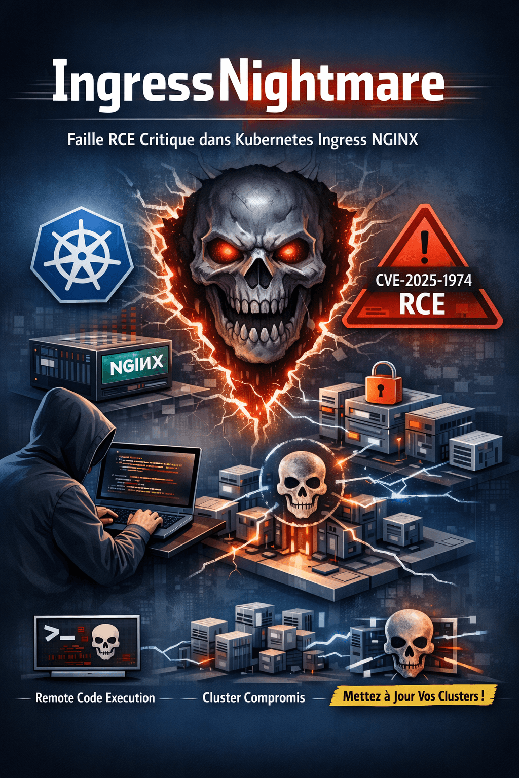 IngressNightmare : une faille RCE critique dans le contrôleur Ingress NGINX de Kubernetes
